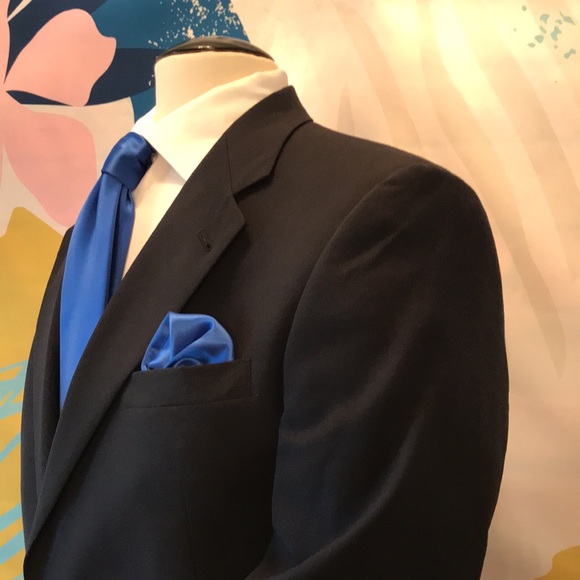 Hart Schaffner Marx Blue Blazer - Picture 15 of 16